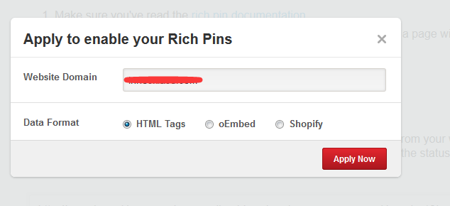 怎样设置pinterest 的rich pin ？