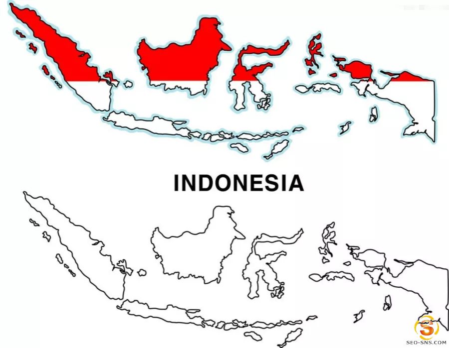 印度尼西亚 地图